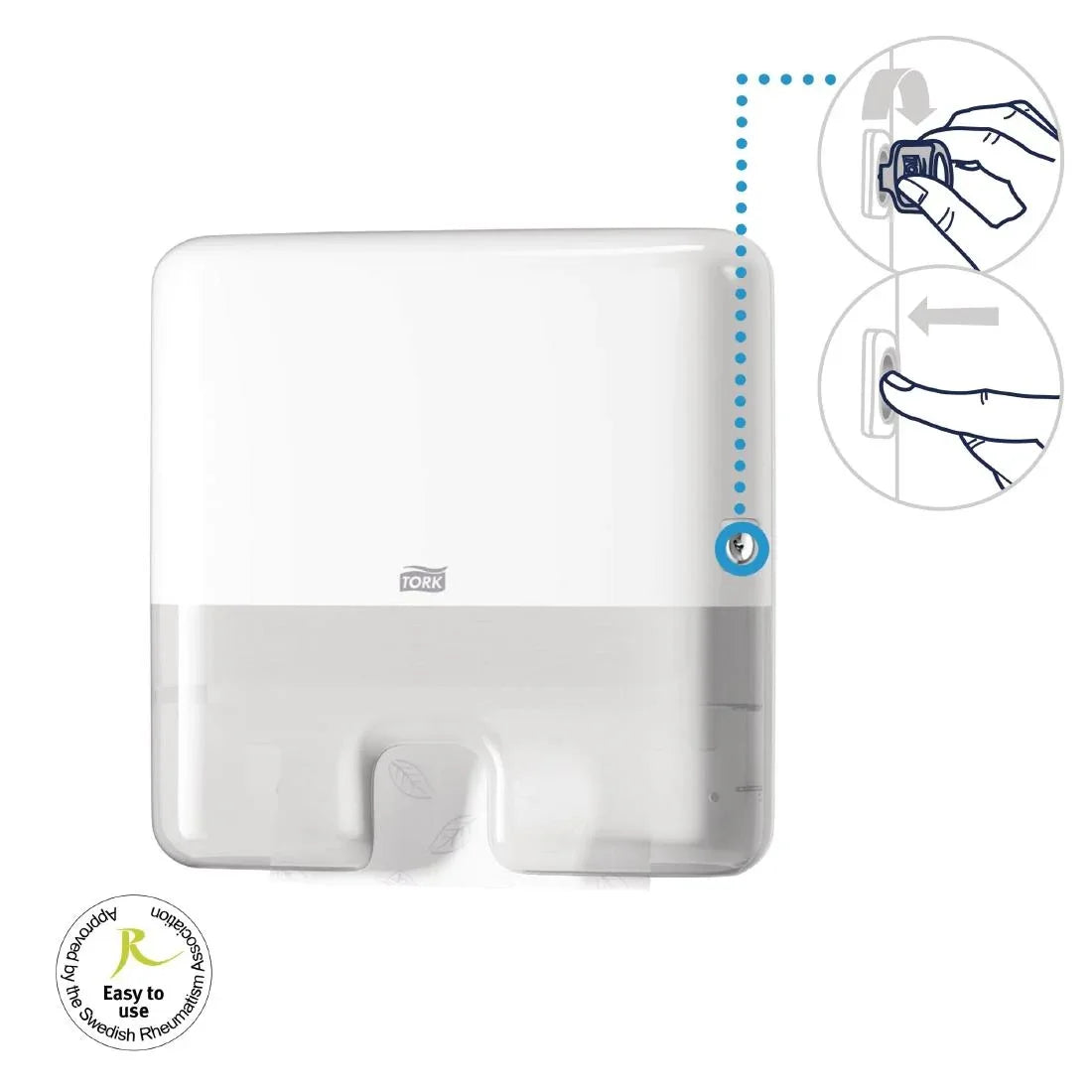 DB462 Tork Xpress Space Saving Hand Towel Dispenser - JD Catering Equipment Solutions Ltd