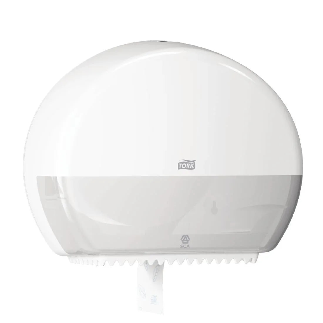DB463 Tork Mini Jumbo Toilet Roll Dispenser White - JD Catering Equipment Solutions Ltd