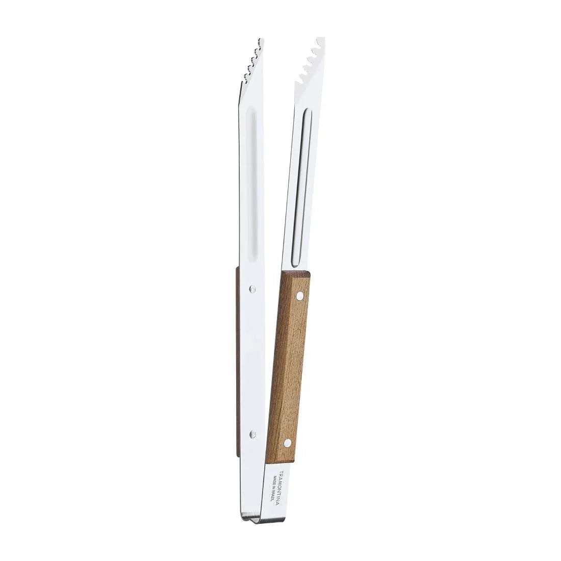 DC476 Tramontina Churrasco BBQ Meat Tongs 15" - JD Catering Equipment Solutions Ltd