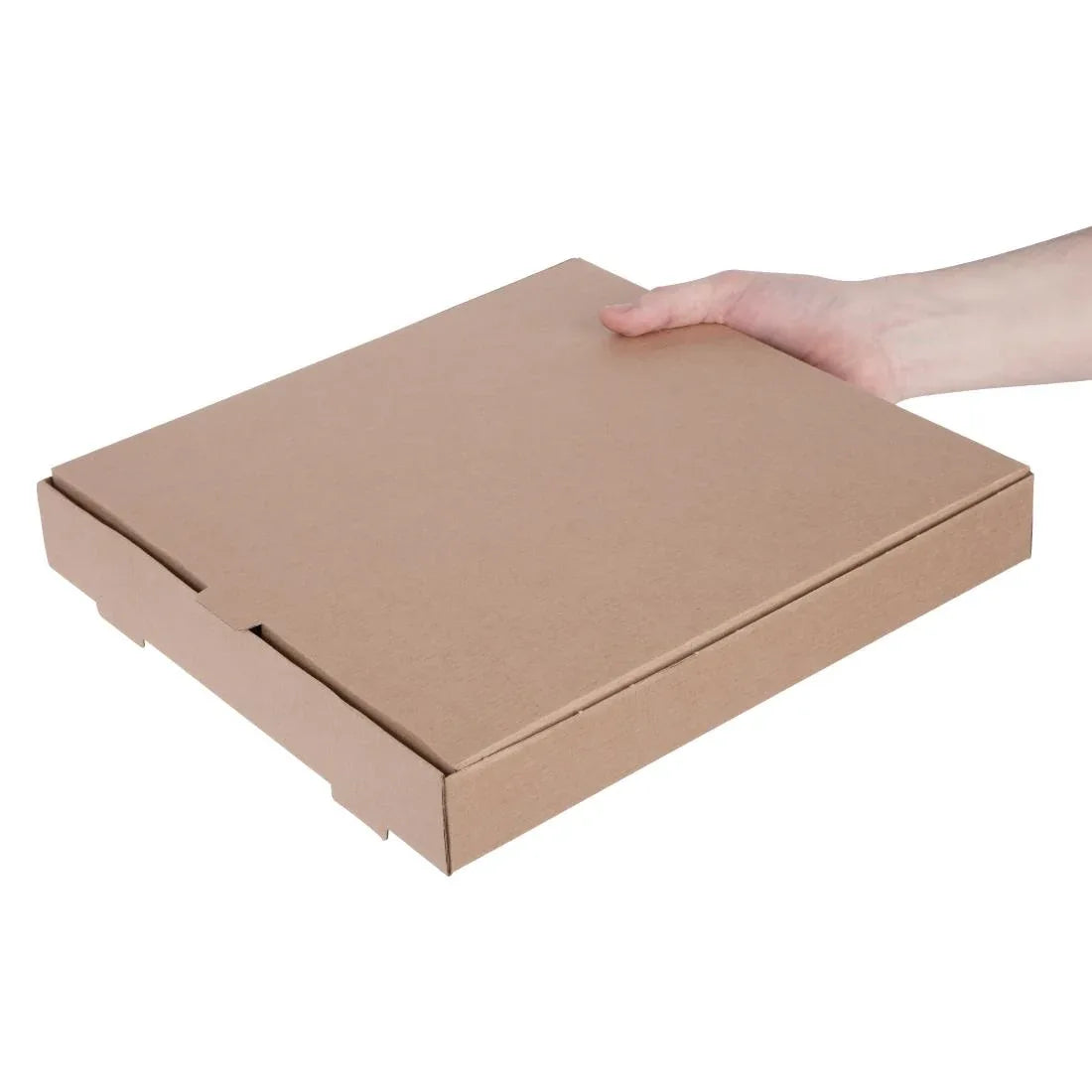 DC724 Fiesta Compostable Plain Pizza Boxes 12" (Pack of 100) - JD Catering Equipment Solutions Ltd