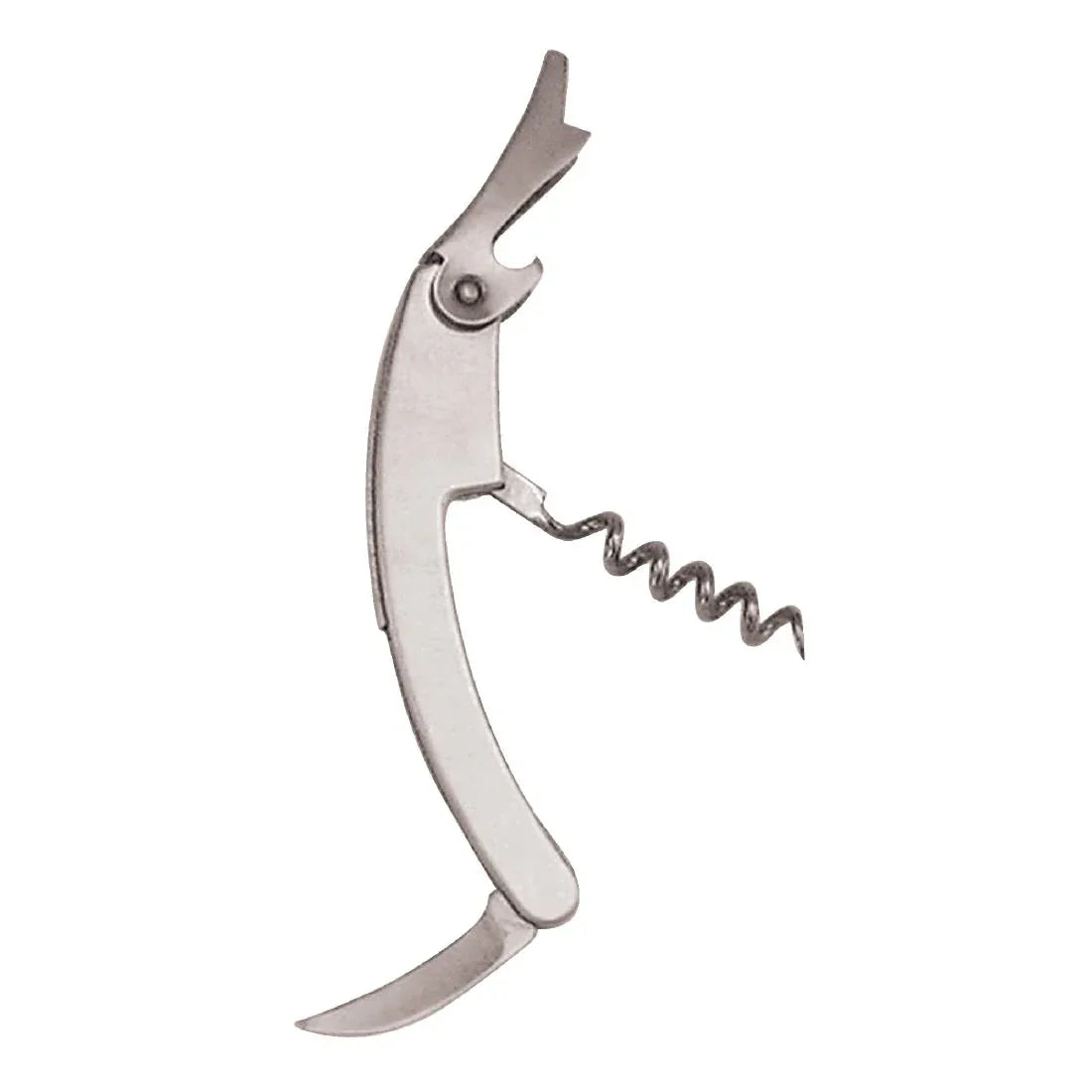 DF158 Beaumont Waiter's Friend Corkscrew Curved - JD Catering Equipment Solutions Ltd