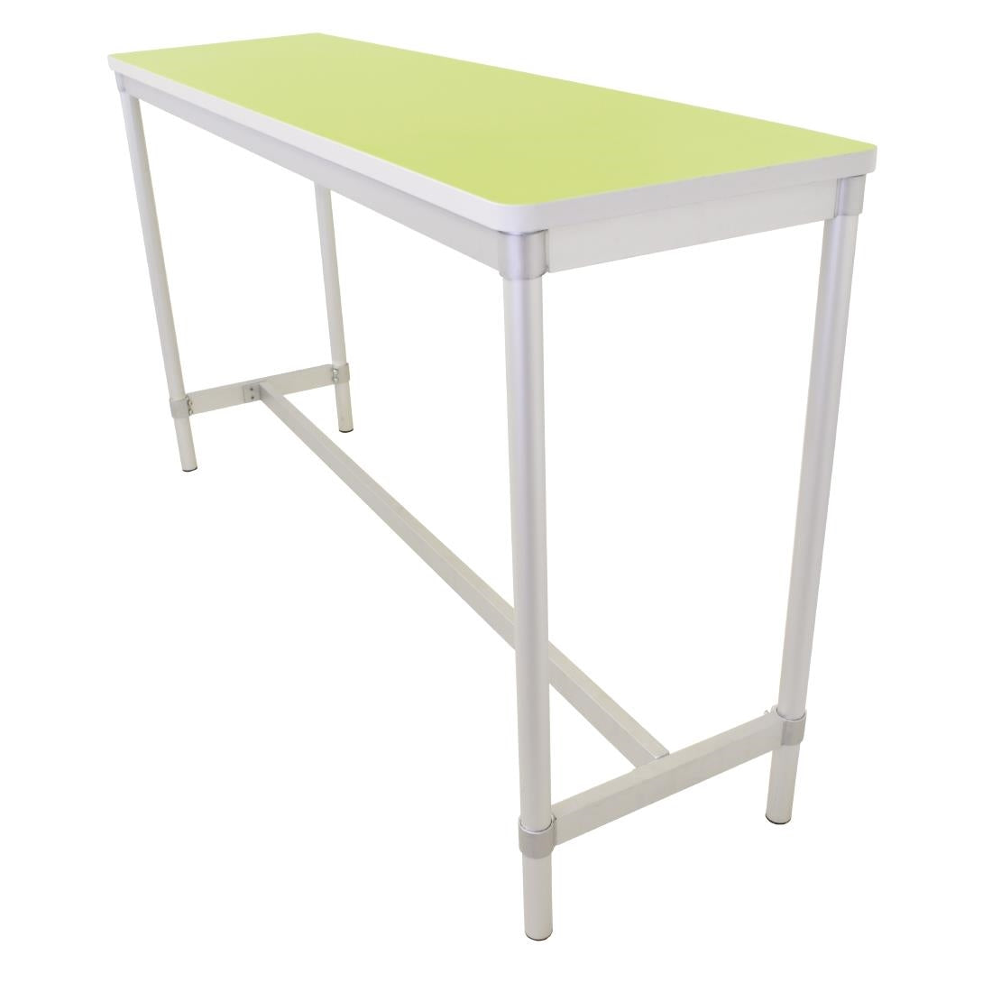 DG130-BG Gopak Enviro Indoor Bright Green Rectangle Poseur Table 1800mm