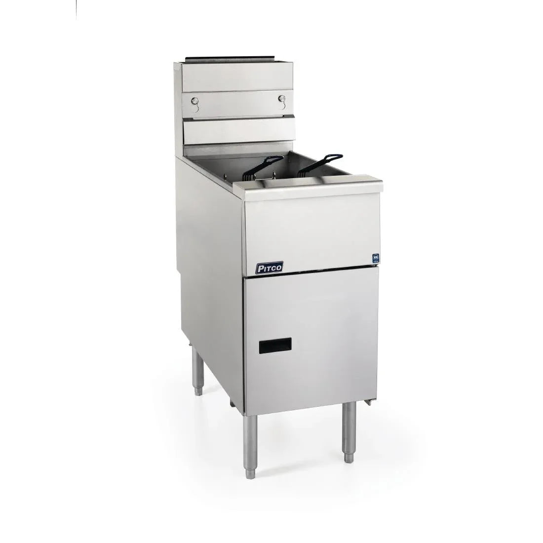 DG160-N Pitco Single Tank Gas Fryer VF35 DG160 Natural Gas - JD Catering Equipment Solutions Ltd