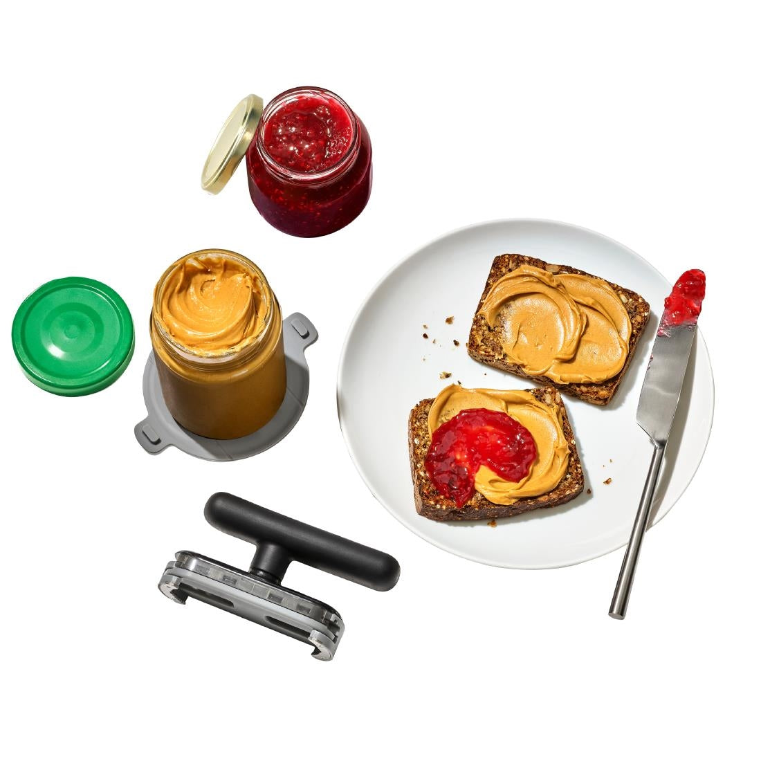 DK910 OXO Good Grips Twisting Jar Opener with Base Pad