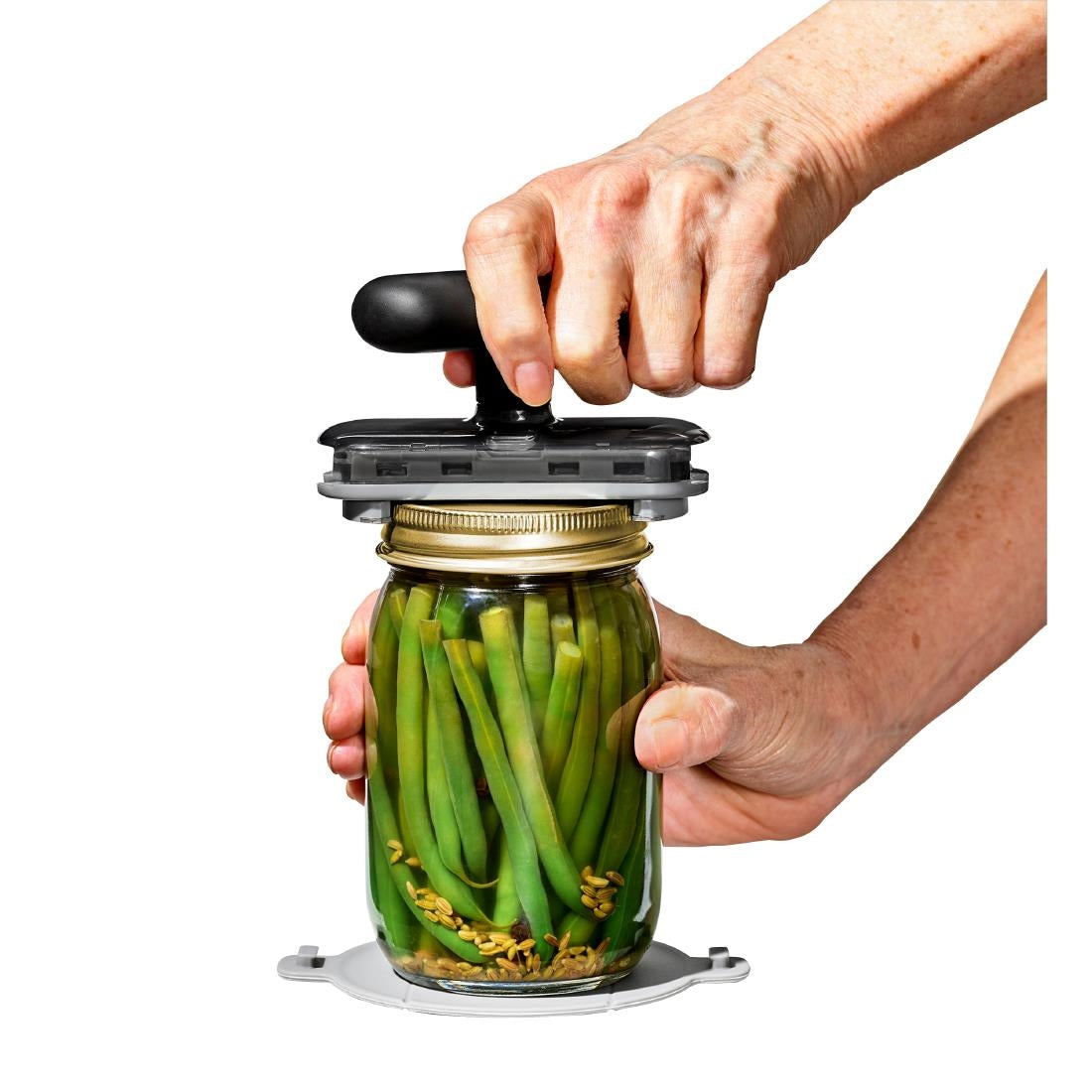 DK910 OXO Good Grips Twisting Jar Opener with Base Pad