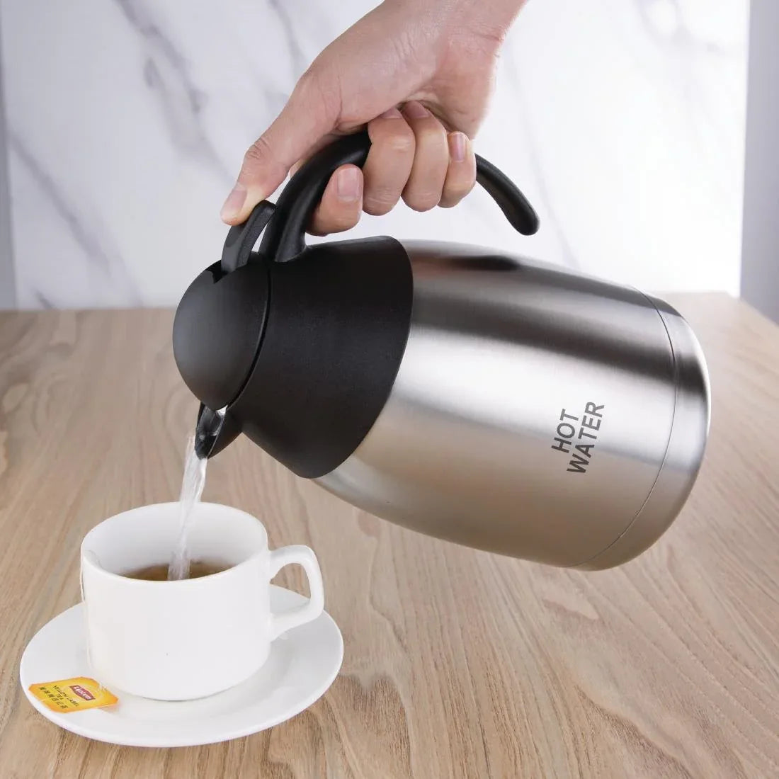 DL162 Olympia Insulated Hot Water Jug 1.5Ltr - JD Catering Equipment Solutions Ltd