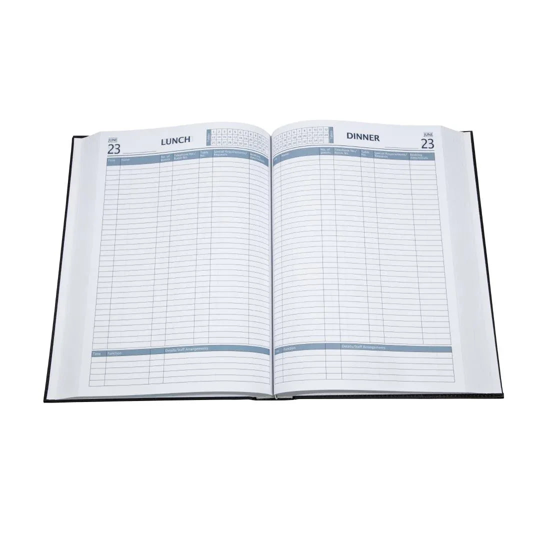 DL482 Castelli Black Restaurant Diary