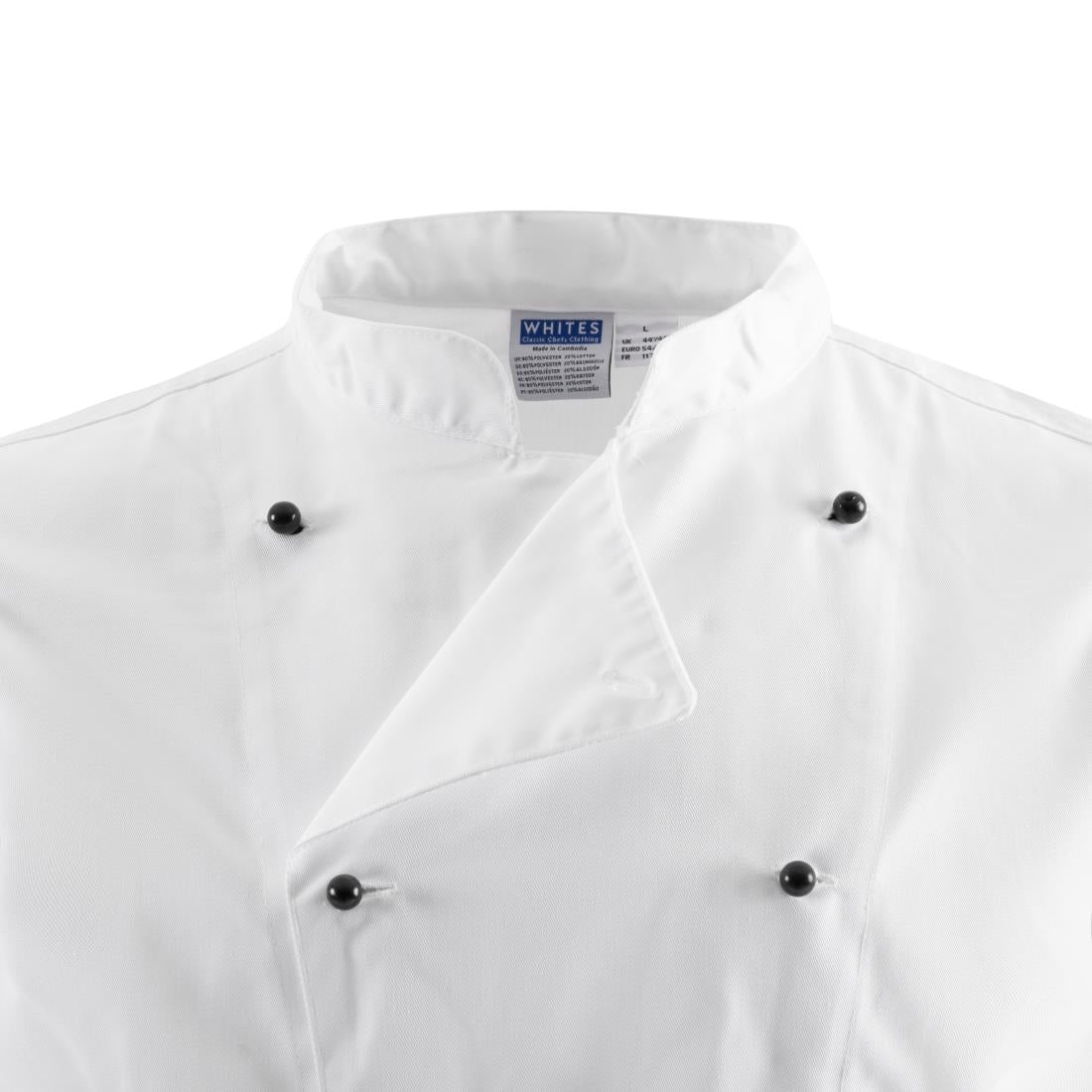 Whites Chicago Unisex Chef Jacket White S