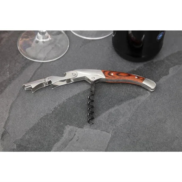 DM107 Rococo Twin Pull Waiter's Friend with Rosewood - JD Catering Equipment Solutions Ltd