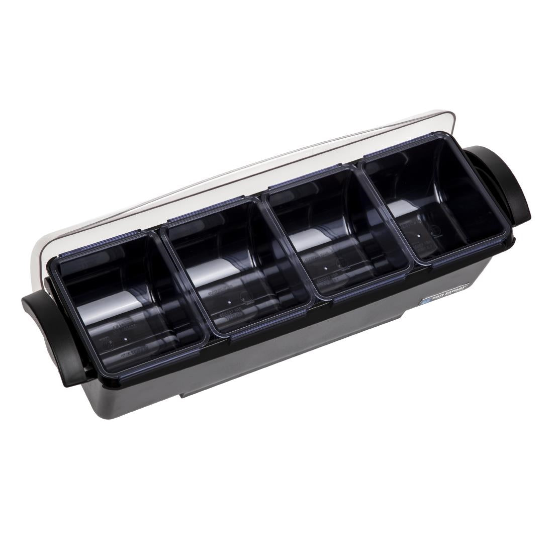 DM112 San Jamar Condiment Dispenser 4 Tray