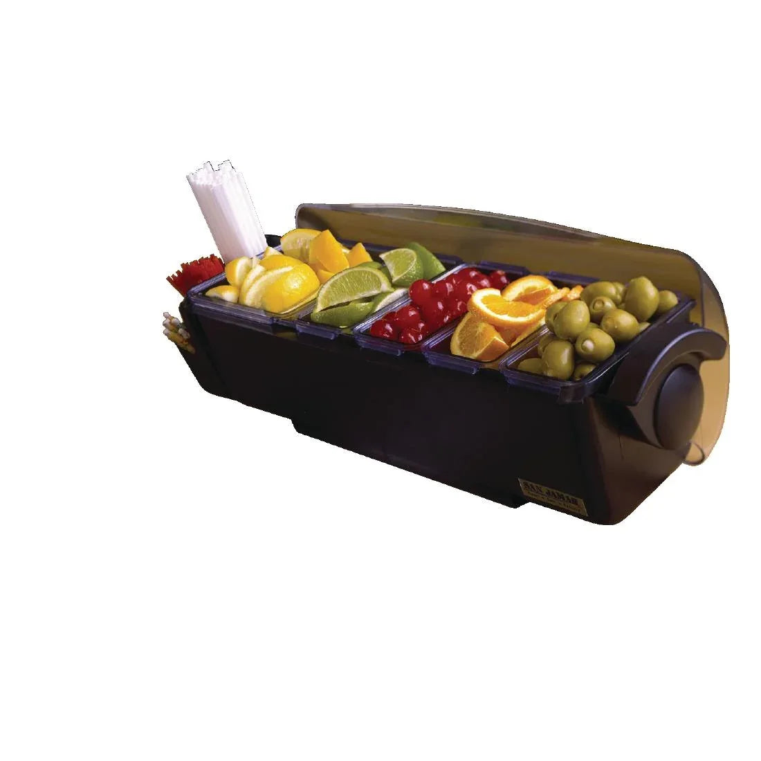 DM113 San Jamar Dome Condiment Dispenser 5 Tray - JD Catering Equipment Solutions Ltd