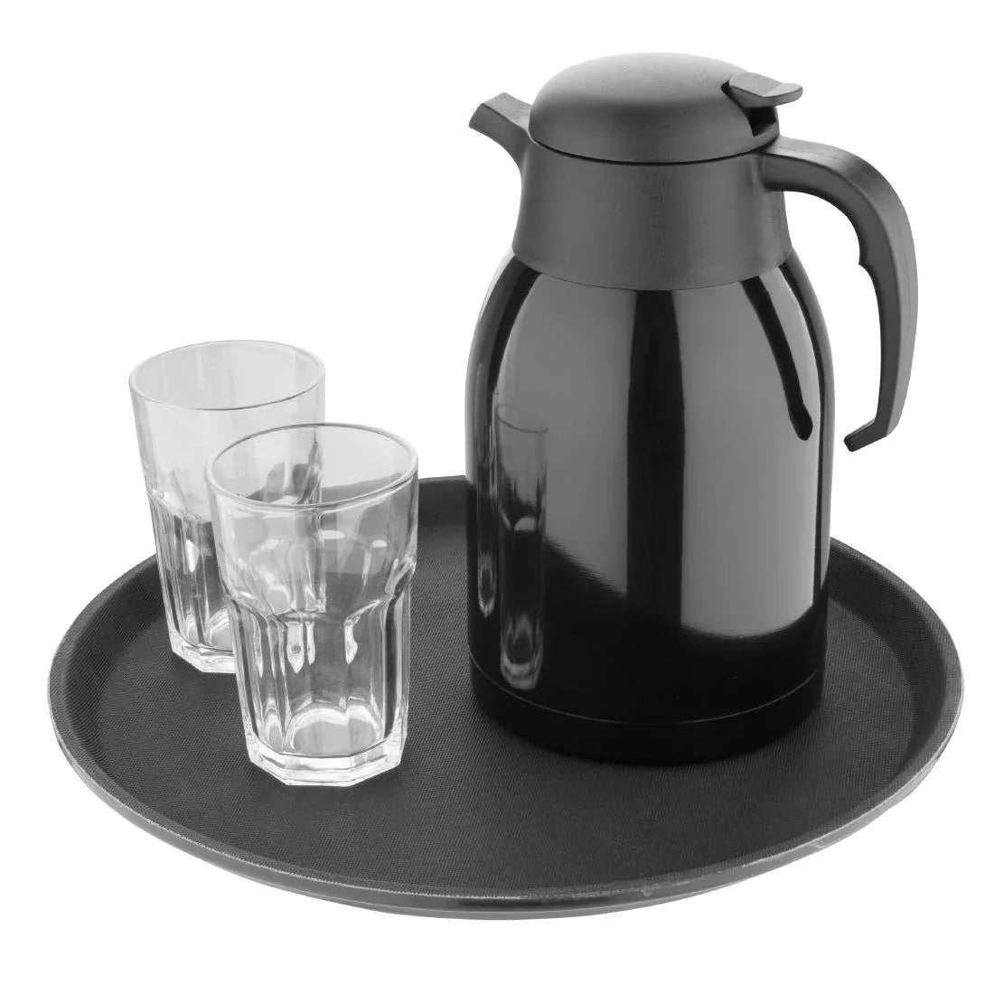 DM184 Olympia Vacuum Jug Black 2Ltr - JD Catering Equipment Solutions Ltd