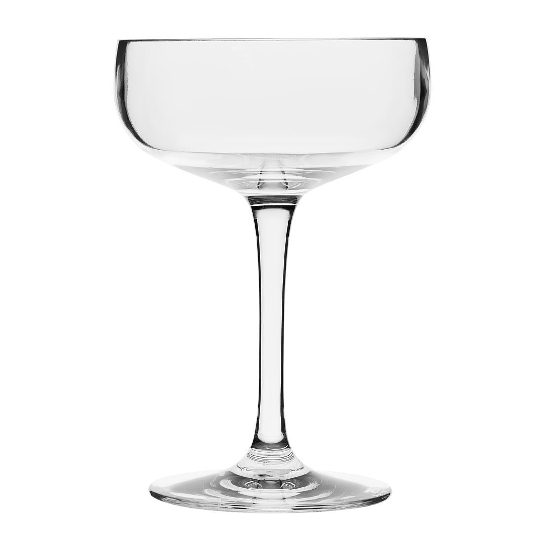 DM270 Olympia Kristallon Polycarbonate Champagne Coupe Glasses 210ml (Pack of 12)