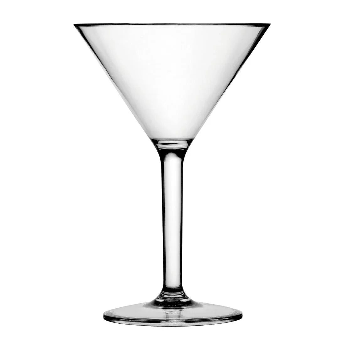 DM593 Utopia Plastic Martini Glasses 170ml (Pack of 12) - JD Catering Equipment Solutions Ltd