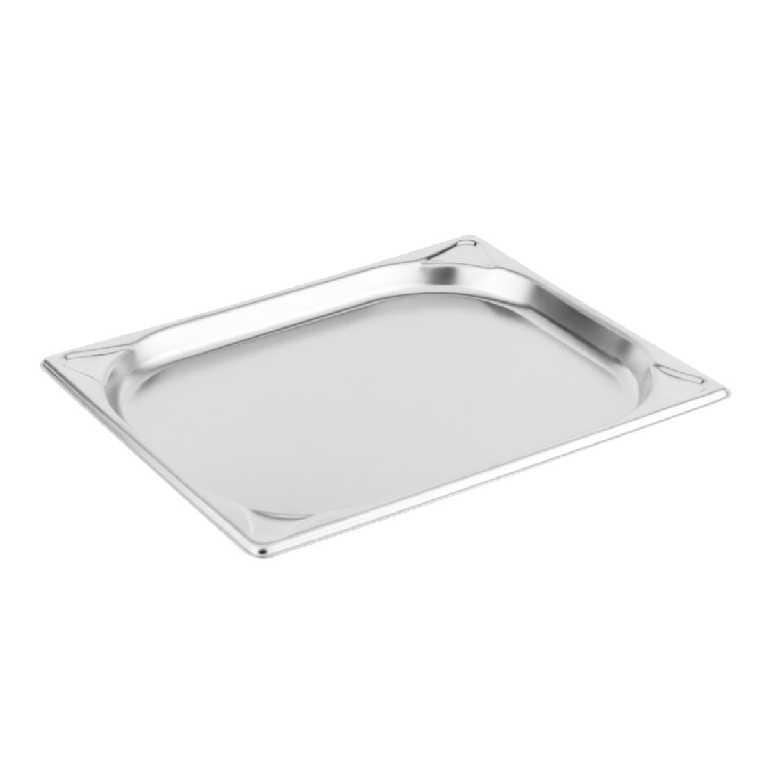 DM973 Vogue Heavy Duty Stainless Steel 1/2 Gastronorm Tray 20mm