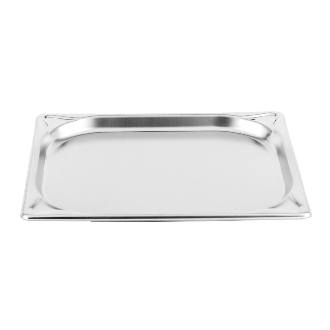 DM973 Vogue Heavy Duty Stainless Steel 1/2 Gastronorm Tray 20mm