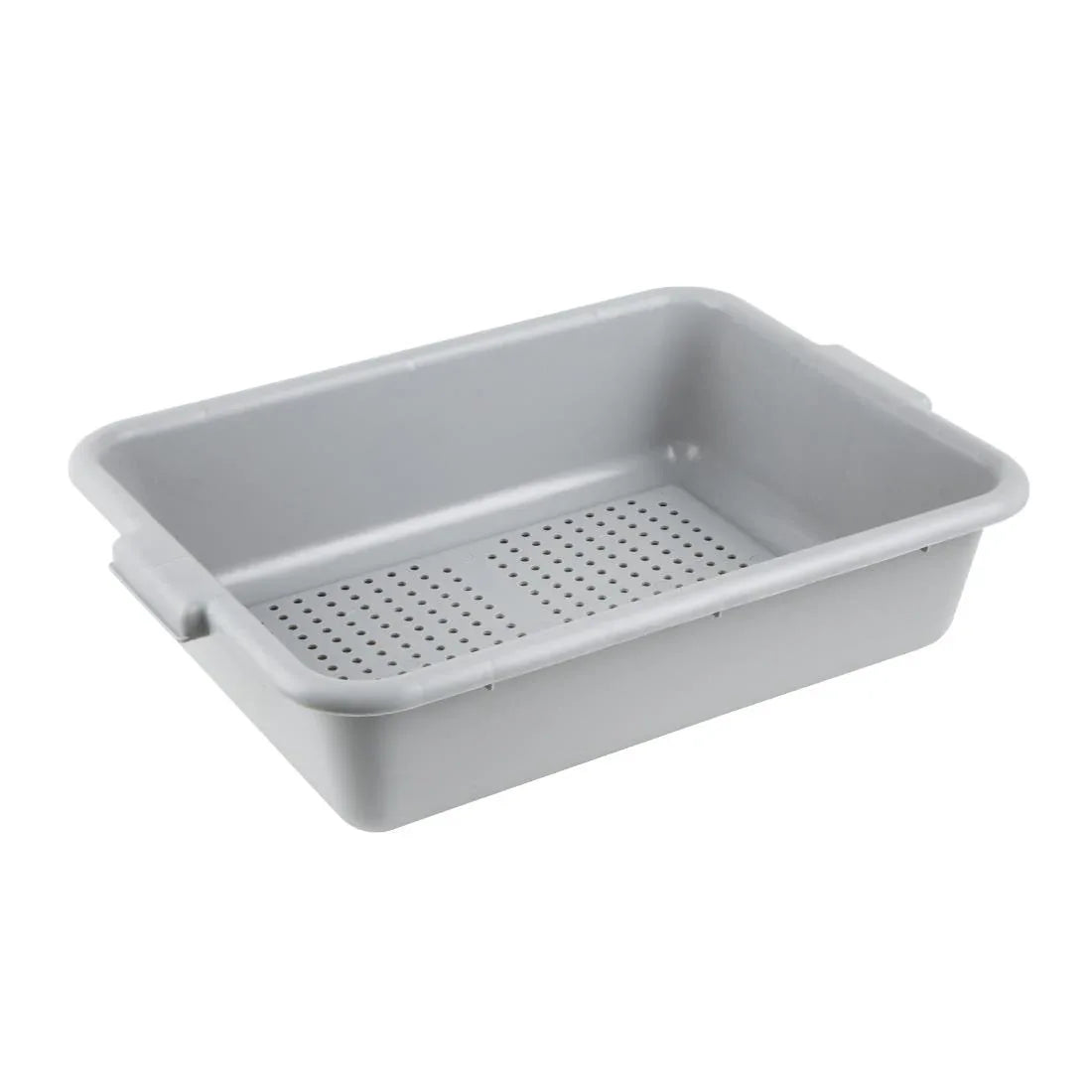 DN583 Vogue EDLP PP Perforated Grey Tote Box - JD Catering Equipment Solutions Ltd