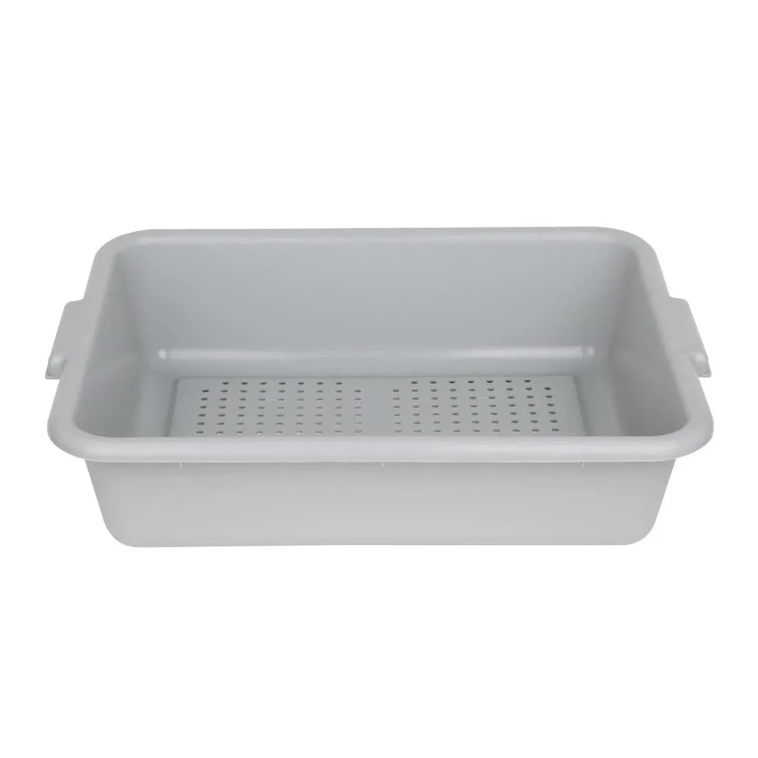 DN583 Vogue EDLP PP Perforated Grey Tote Box - JD Catering Equipment Solutions Ltd