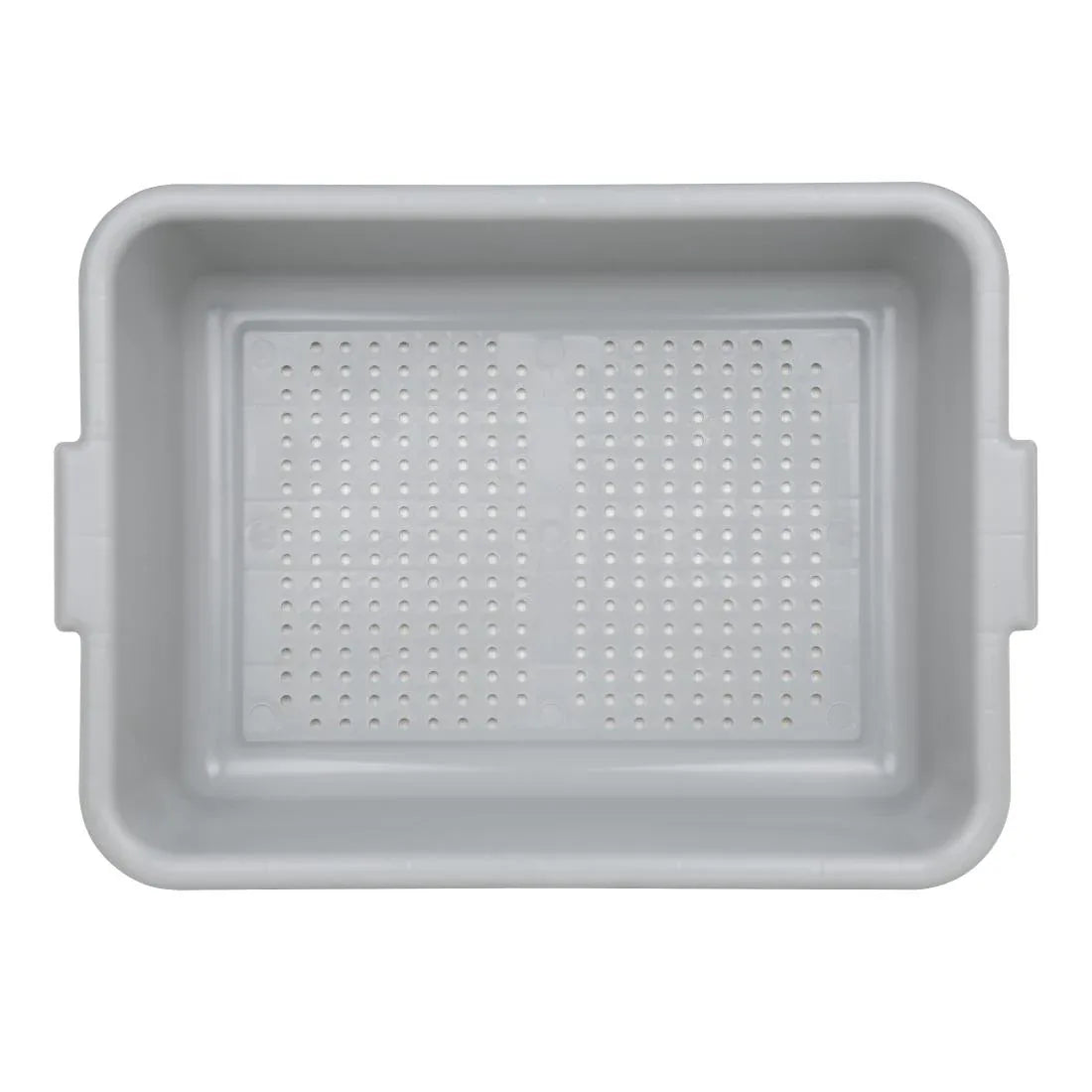 DN583 Vogue EDLP PP Perforated Grey Tote Box - JD Catering Equipment Solutions Ltd