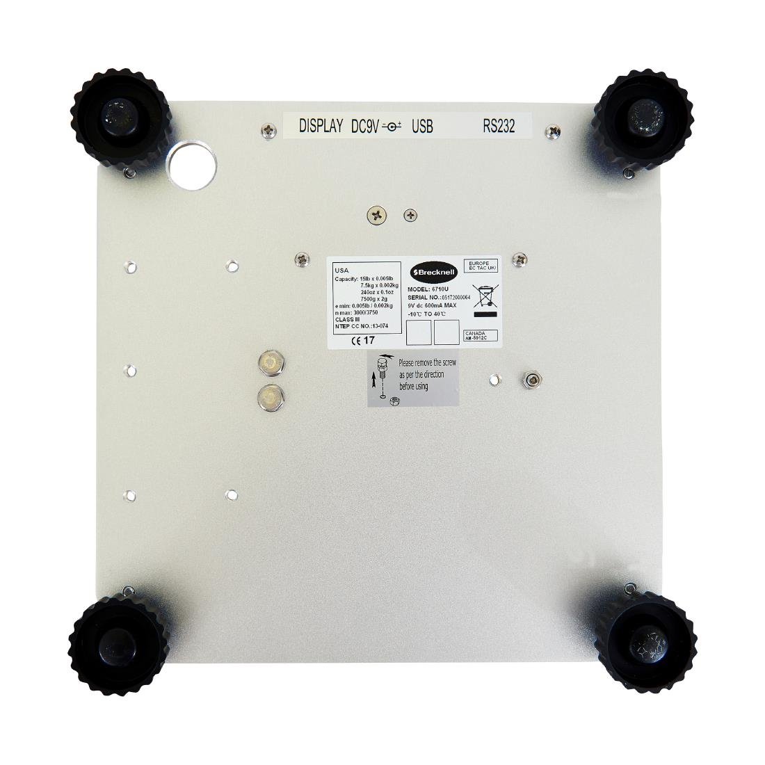 DP049 Brecknell 6700U Series POS Scale 6kg