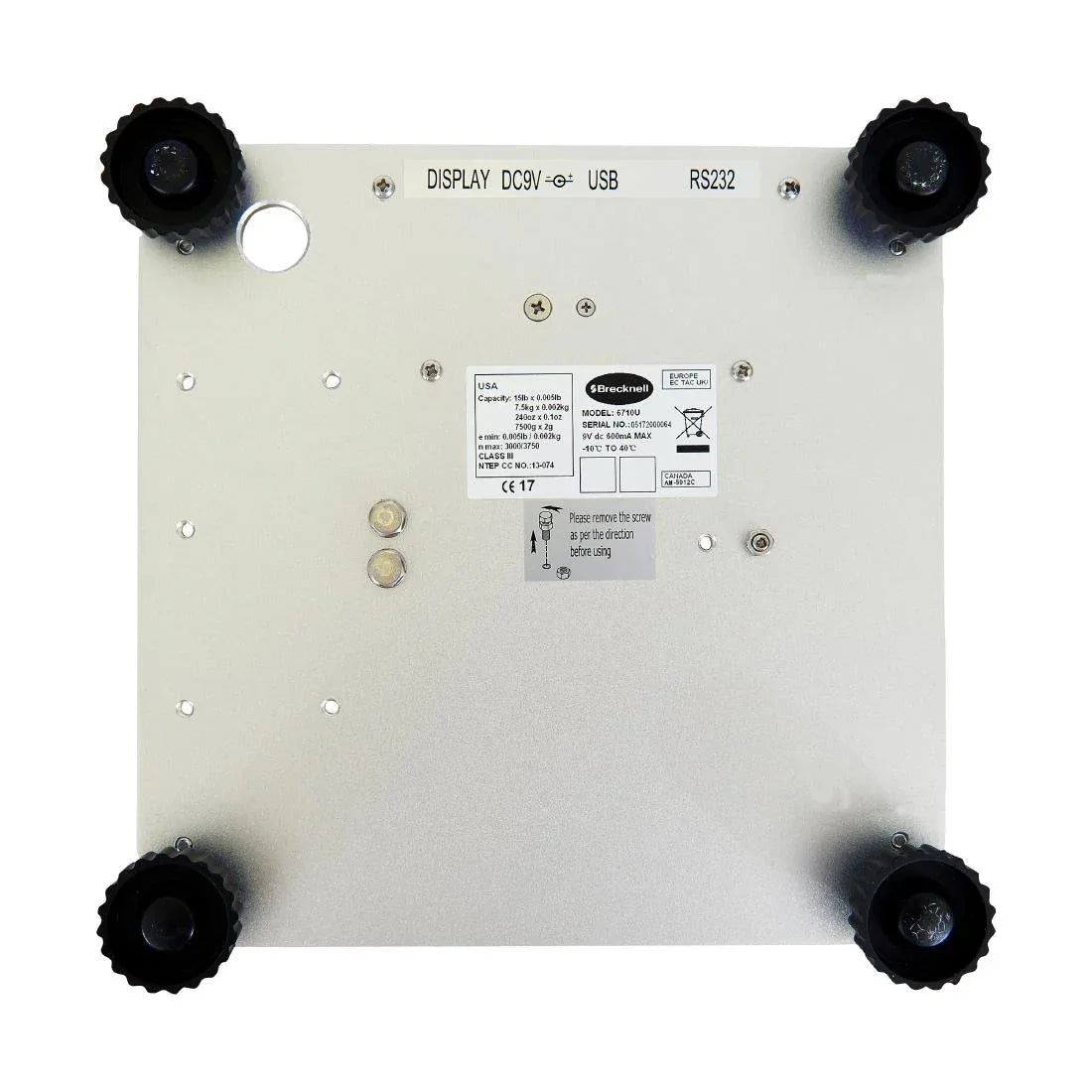 DP049 Brecknell 6700U Series POS Scale 6kg