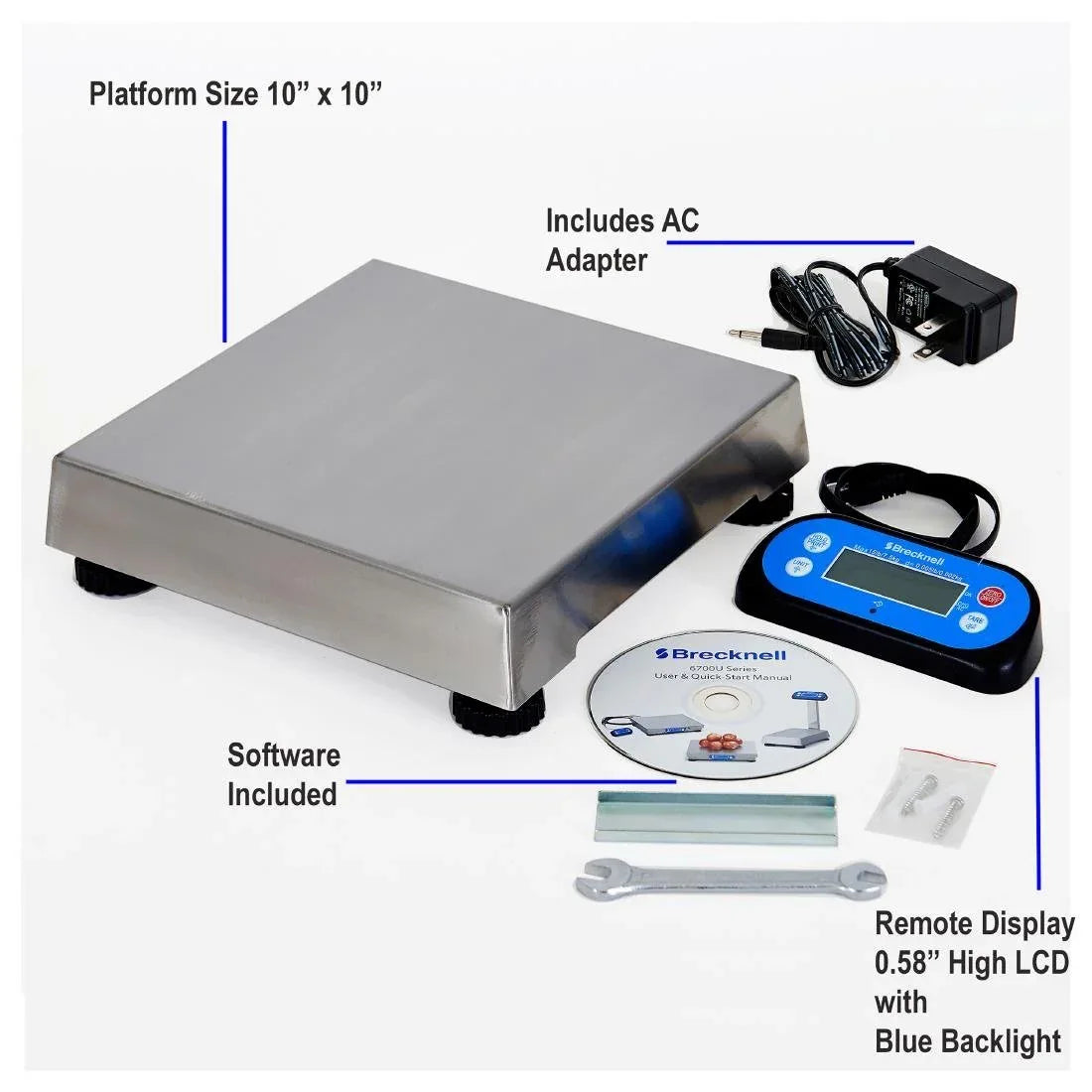 DP049 Brecknell 6700U Series POS Scale 6kg