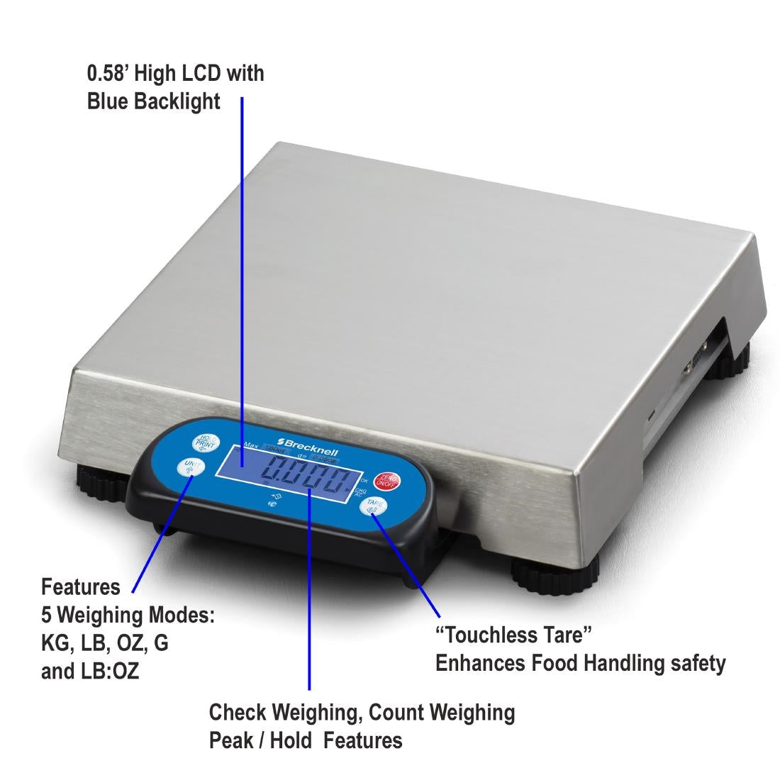 DP048 Brecknell 6700U Series POS Scale 3kg