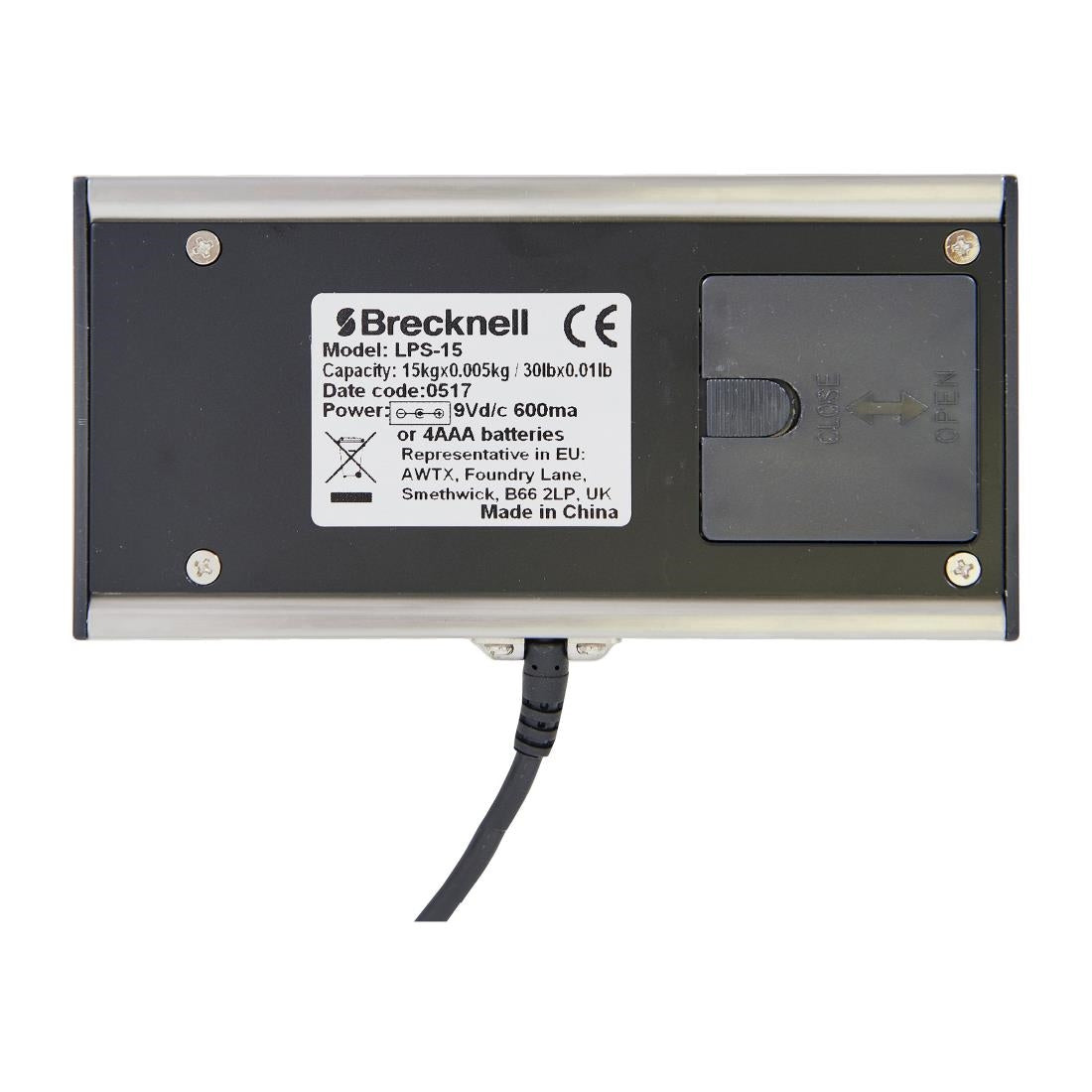 DP050 Brecknell WS15 Portable Bench Scale 15kg