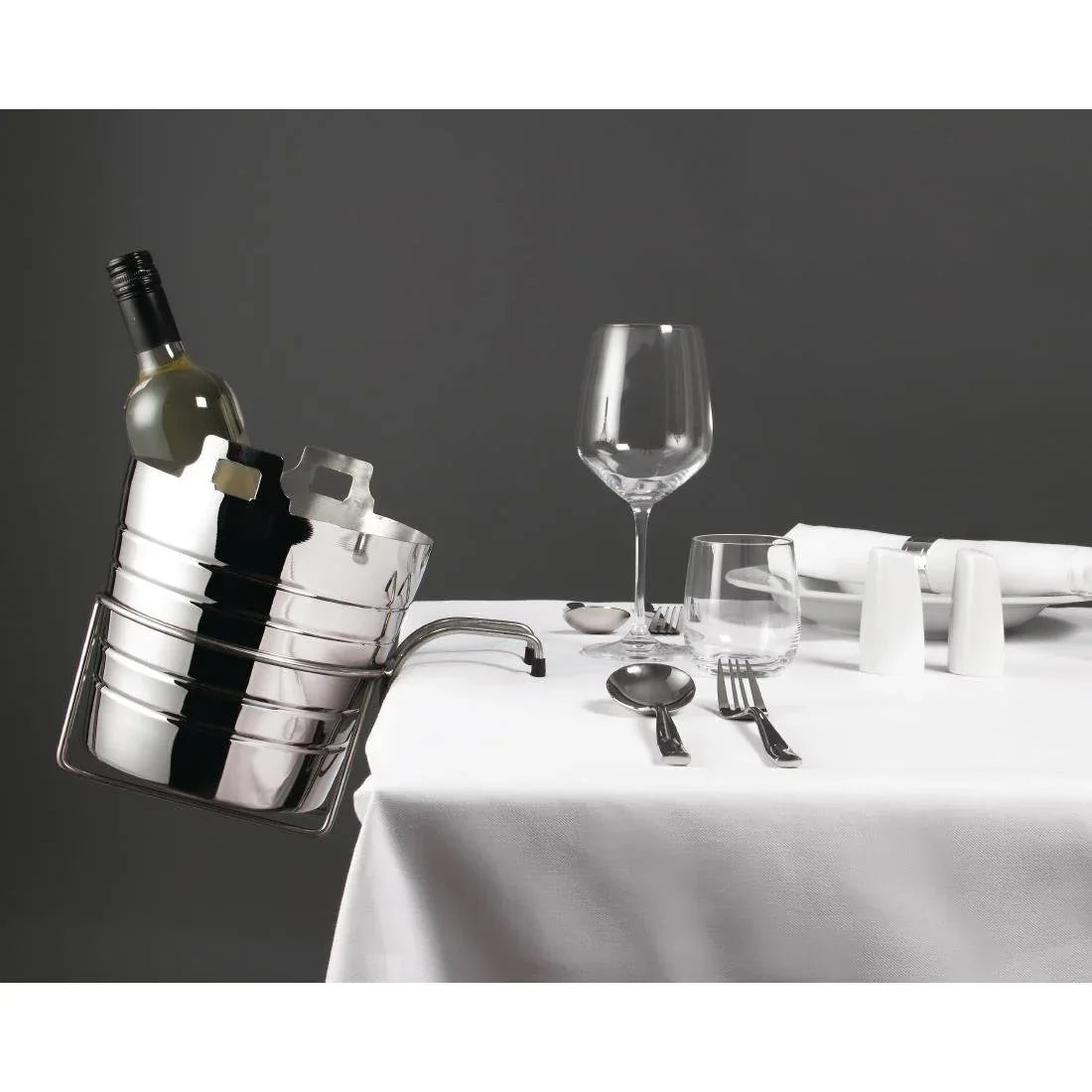 C578 Olympia Polished Stainless Steel Wine And Champagne Bucket - JD Catering Equipment Solutions Ltd