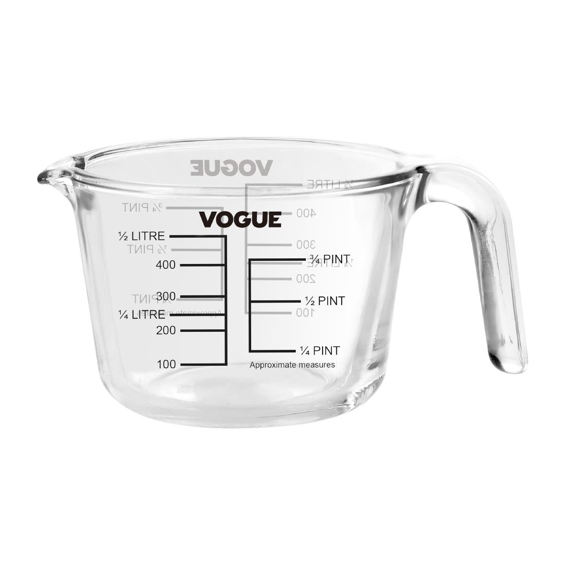 DP116 Vogue Glass Measuring Jug 500ml