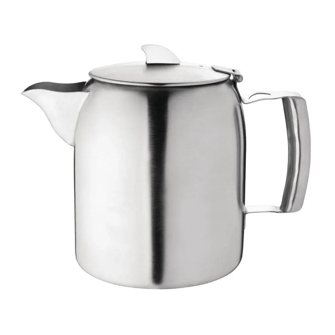 DP125 Olympia Airline Teapot Stainless Steel 1.6Ltr - JD Catering Equipment Solutions Ltd