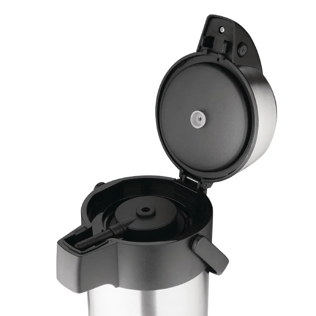 DP129 Olympia Pump Action Airpot 'Hot Water' 3Ltr - JD Catering Equipment Solutions Ltd