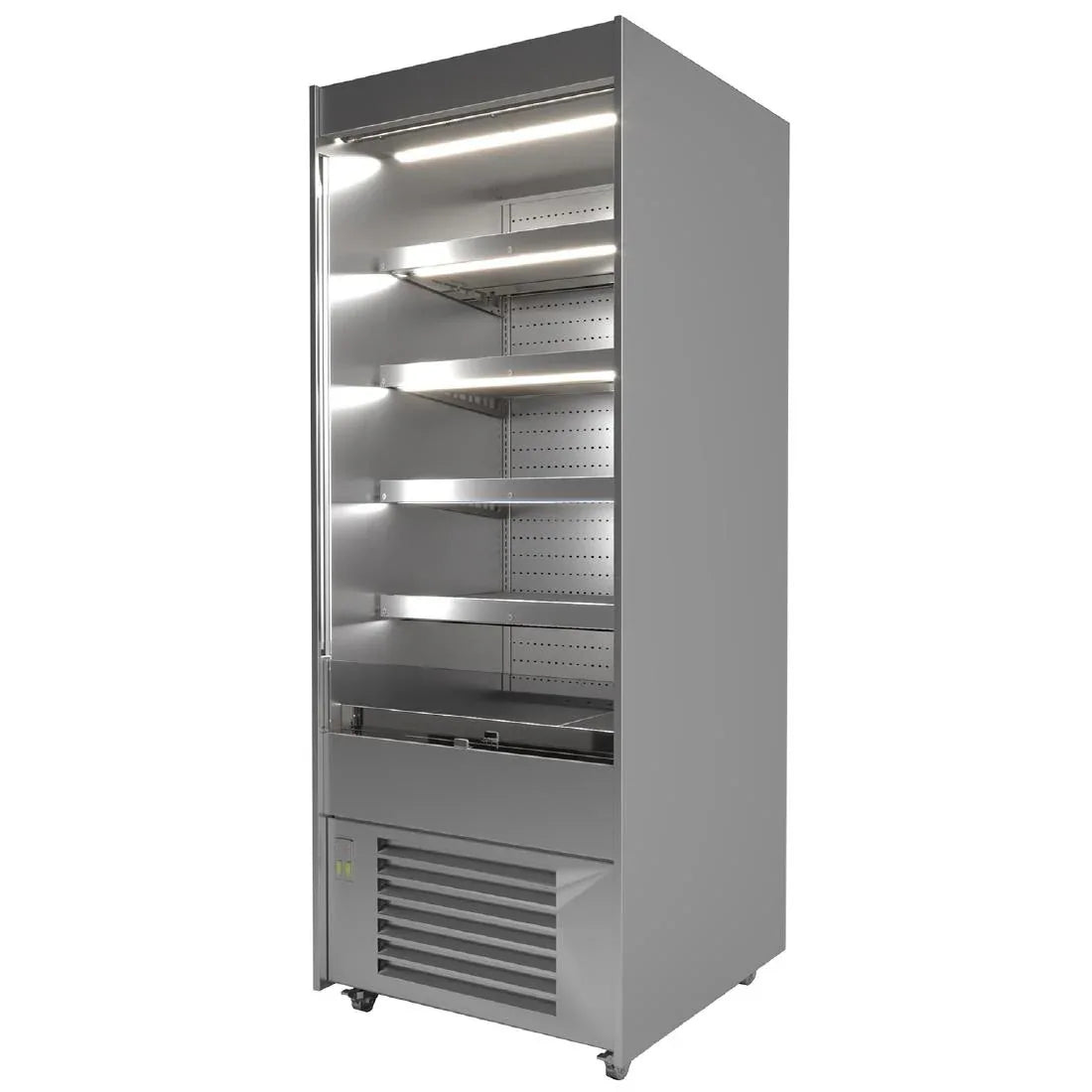 DP221 Victor Maxiline 600mm MAXI060-V-ST-P-ST Slimline Multideck With Night Blind - JD Catering Equipment Solutions Ltd