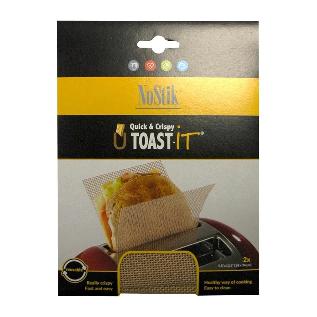 DP557 NoStik U Toast It Liners (Pack of 2) Brown