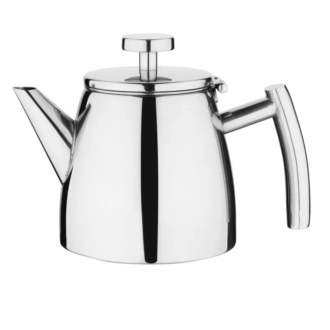 DP600 Olympia Conical Insulated Stainless Steel Teapot with Filter 350ml - JD Catering Equipment Solutions Ltd