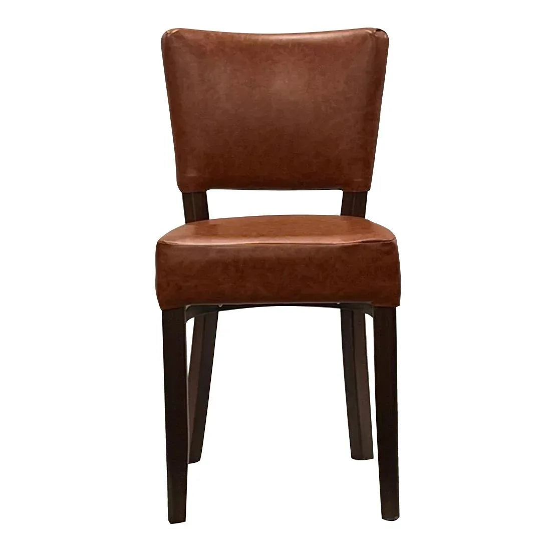 DP658 Oregon Dining Chair with Bison Tan Vinyl (Pack of 2) - JD Catering Equipment Solutions Ltd