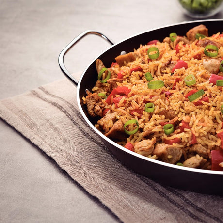 DP766 Tramontina Loreto Aluminium Non-Stick Paella Pan 13cm