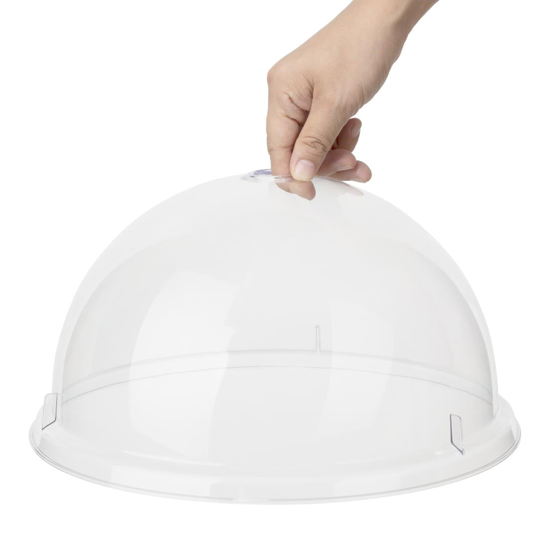 DP792 Olympia Kristallon Polycarbonate Domed Plate Cover Round 300mm