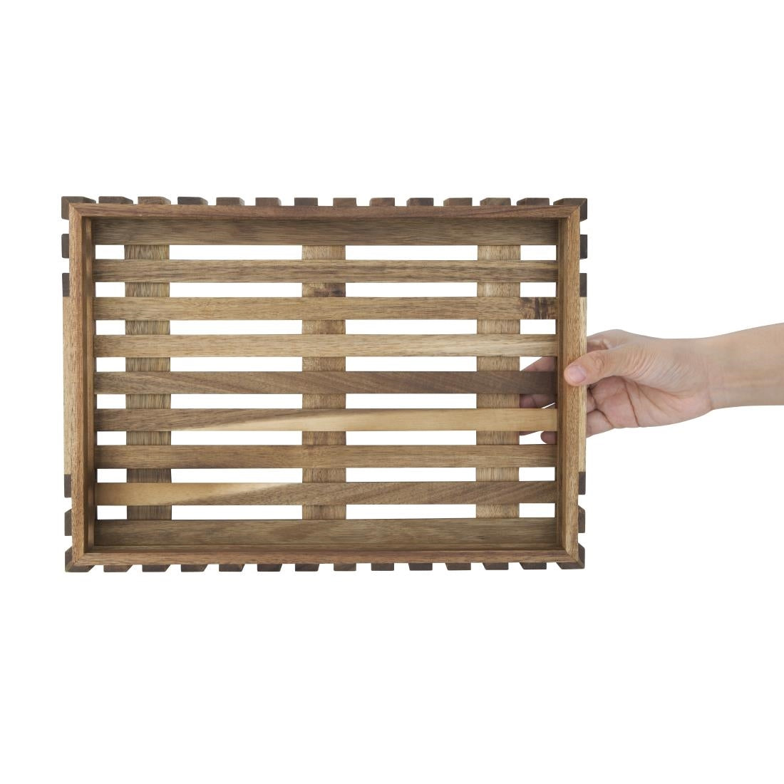 DP880 Olympia Acacia Small Storage Box 356x255mm