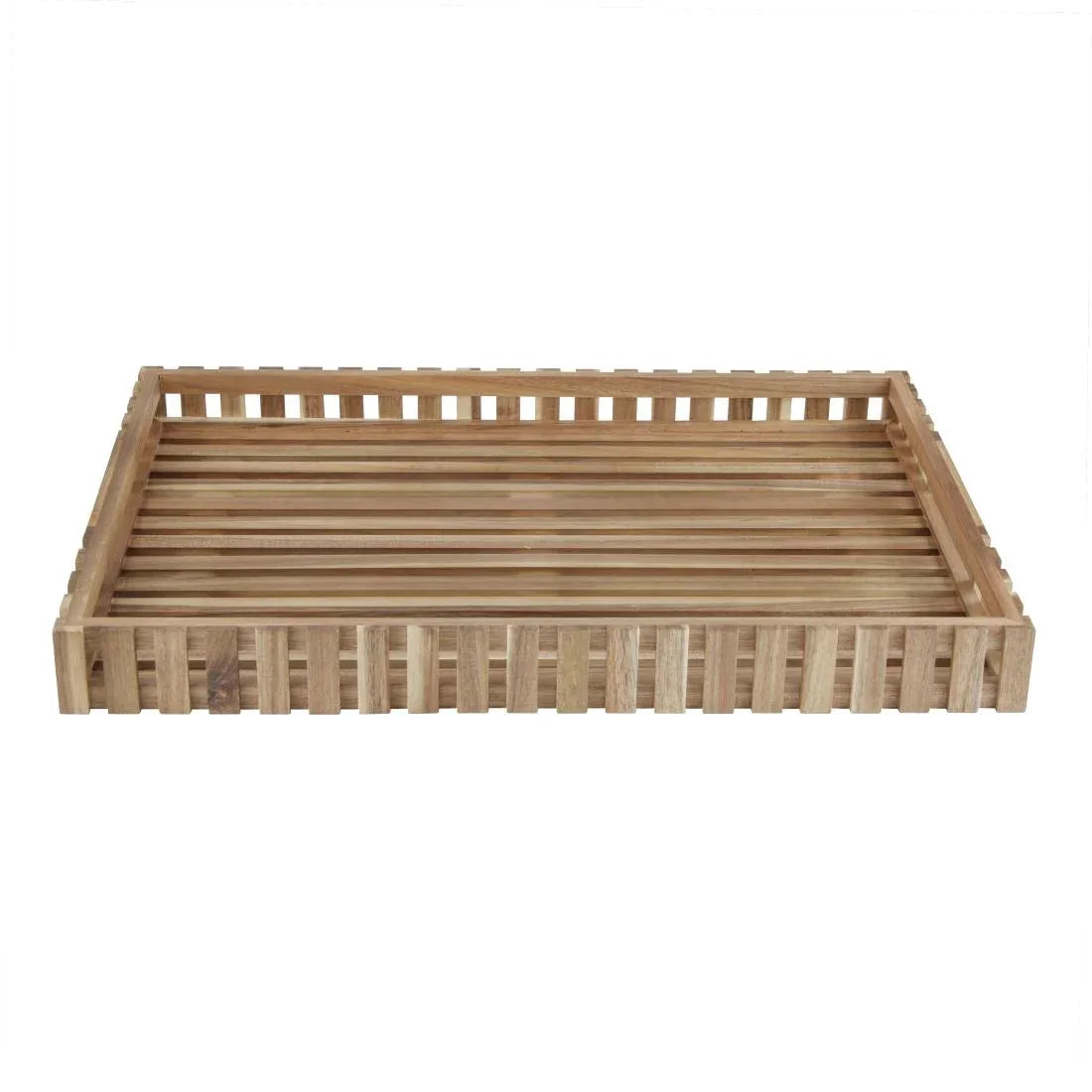 DP881 Olympia Acacia Large Storage Box 510x356mm - JD Catering Equipment Solutions Ltd
