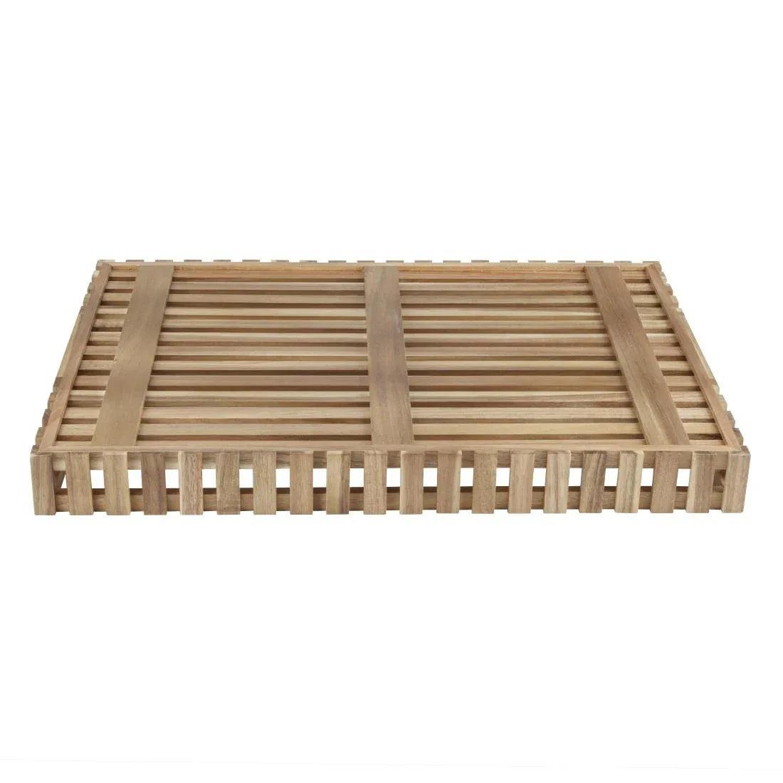 DP881 Olympia Acacia Large Storage Box 510x356mm - JD Catering Equipment Solutions Ltd