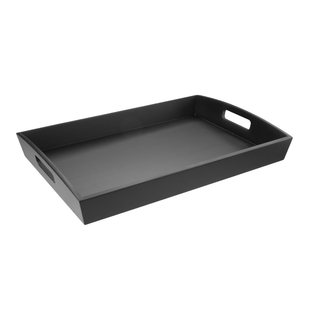 DP883 Olympia Bamboo Black Large Serving Tray 510x350mm