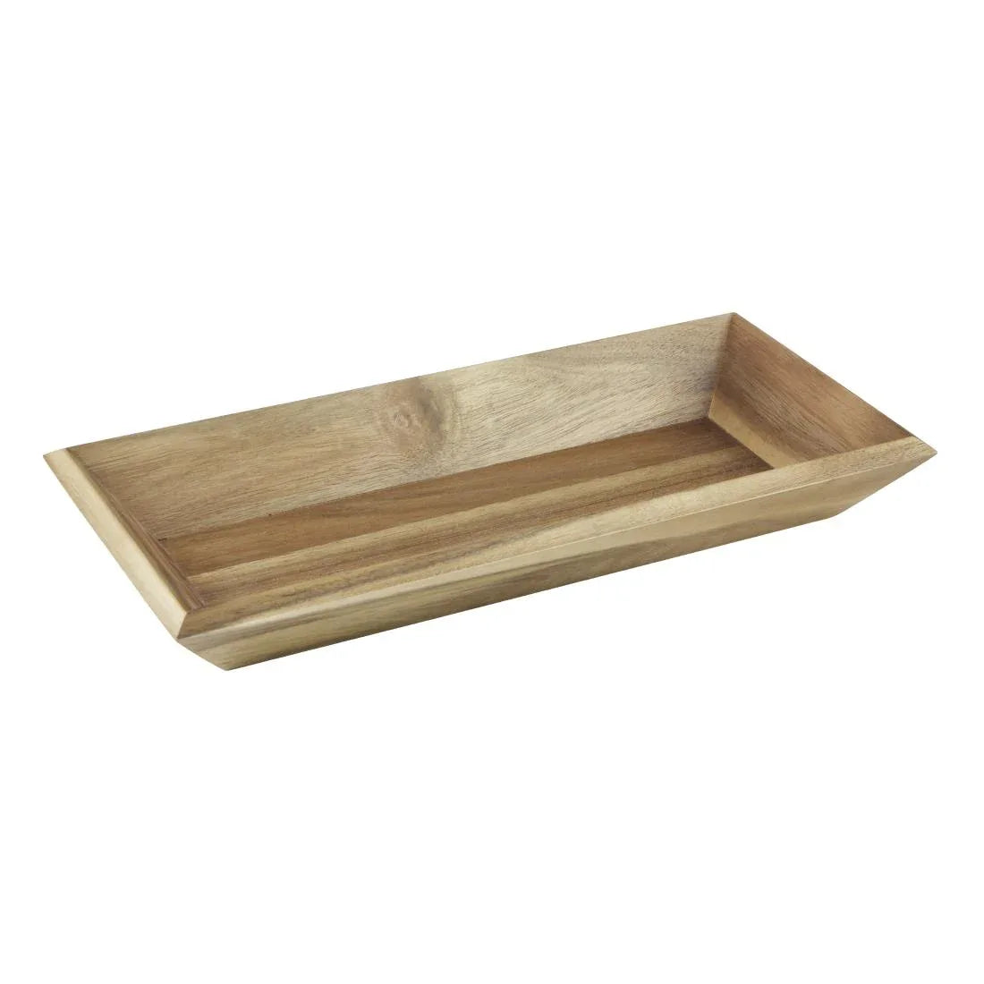 DP884 Olympia Acacia Rectangular Tray 380x180mm - JD Catering Equipment Solutions Ltd