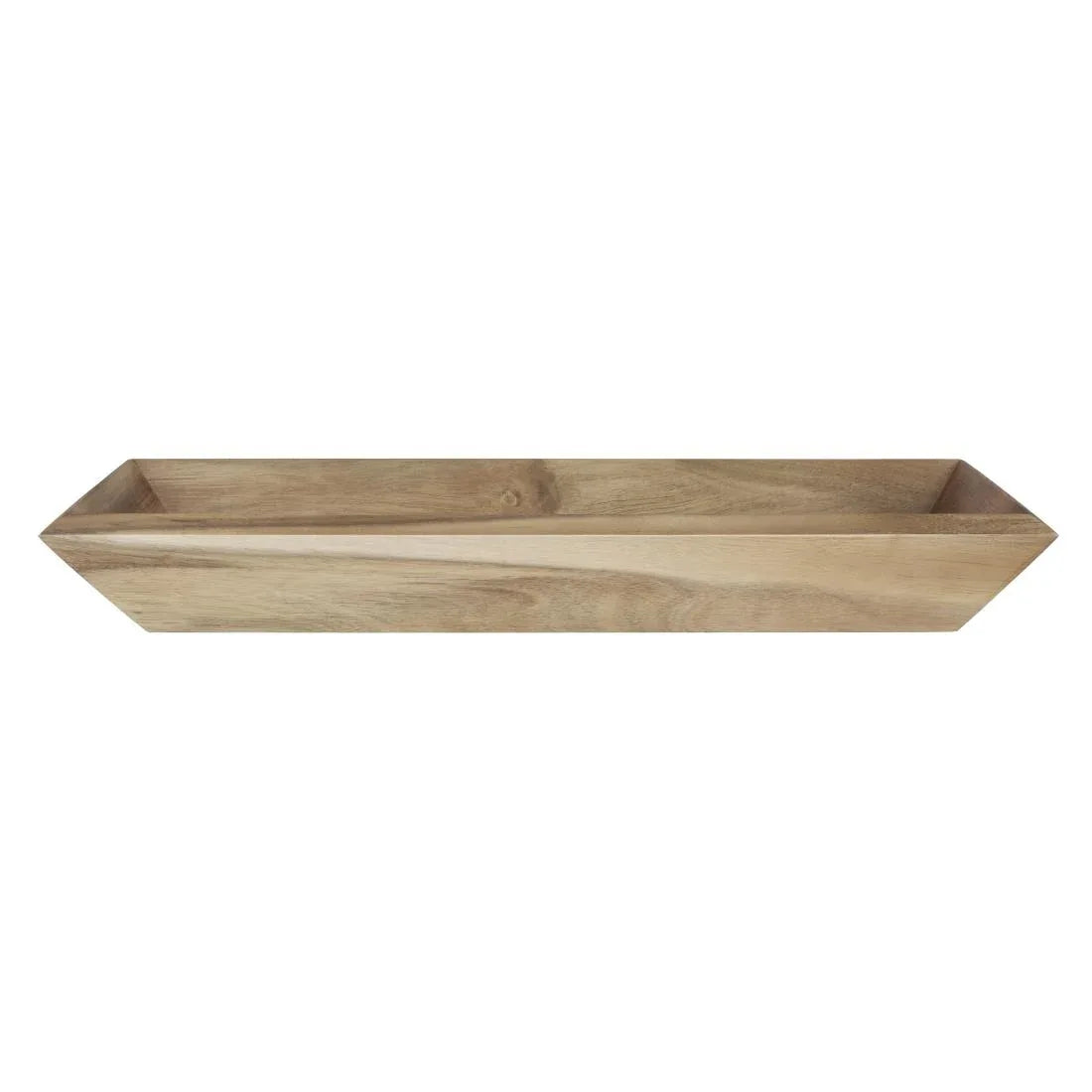 DP884 Olympia Acacia Rectangular Tray 380x180mm - JD Catering Equipment Solutions Ltd