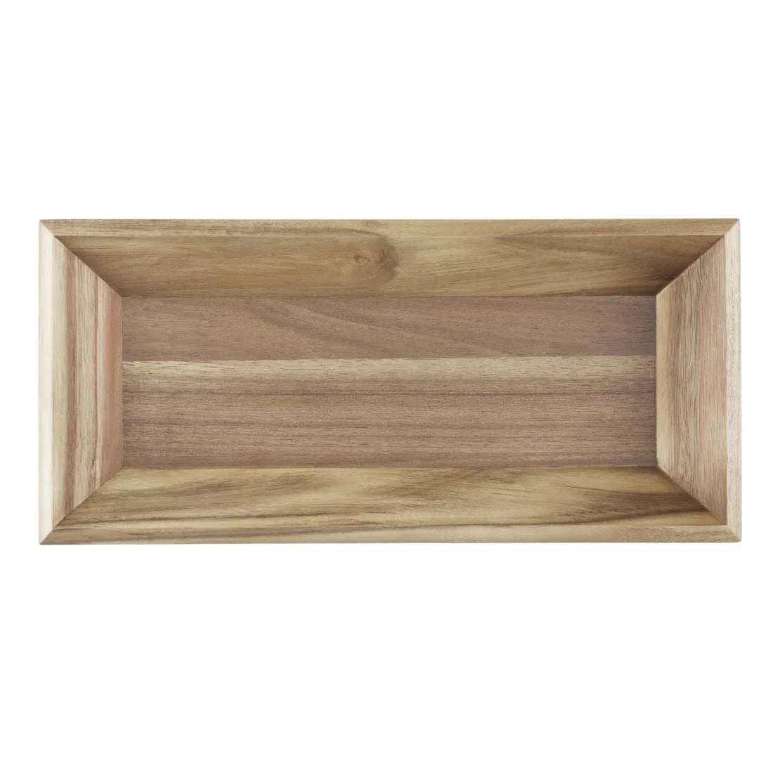 DP884 Olympia Acacia Rectangular Tray 380x180mm - JD Catering Equipment Solutions Ltd