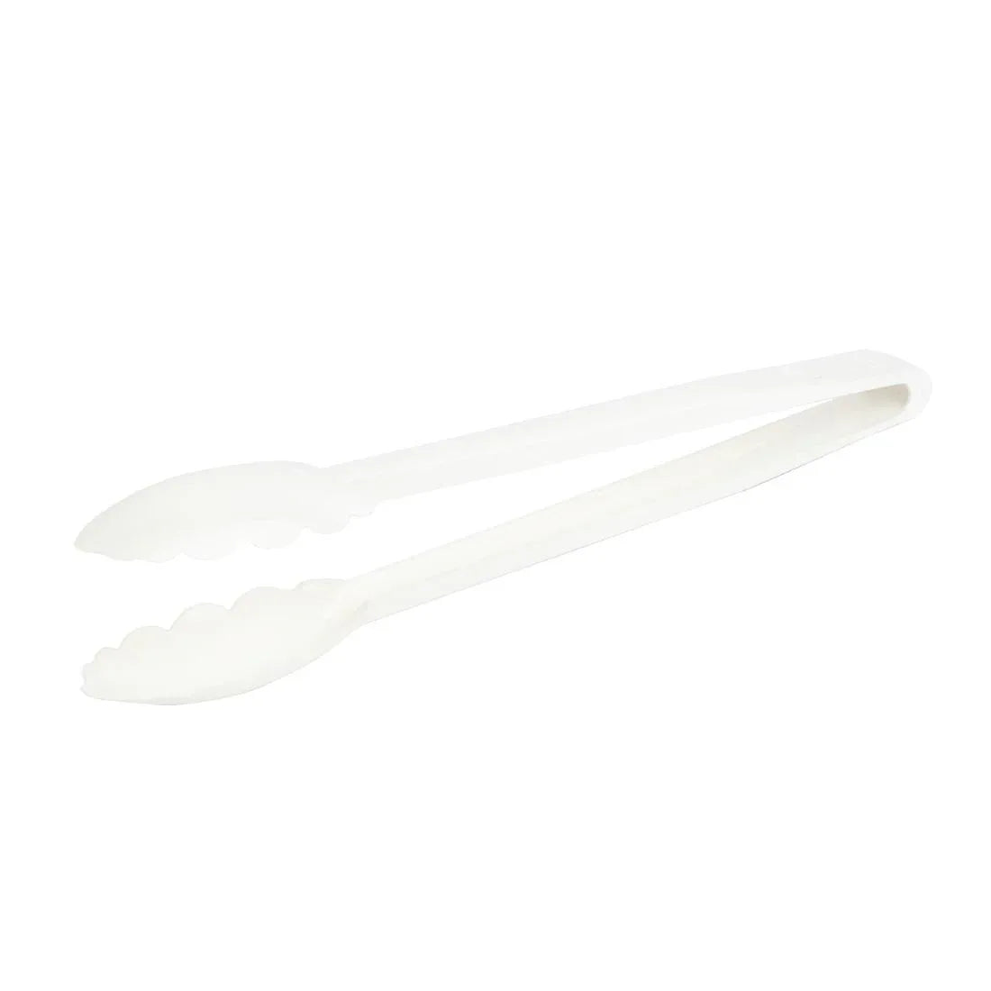 DR320 Matfer Bourgeat Exoglass Tongs White 12" - JD Catering Equipment Solutions Ltd