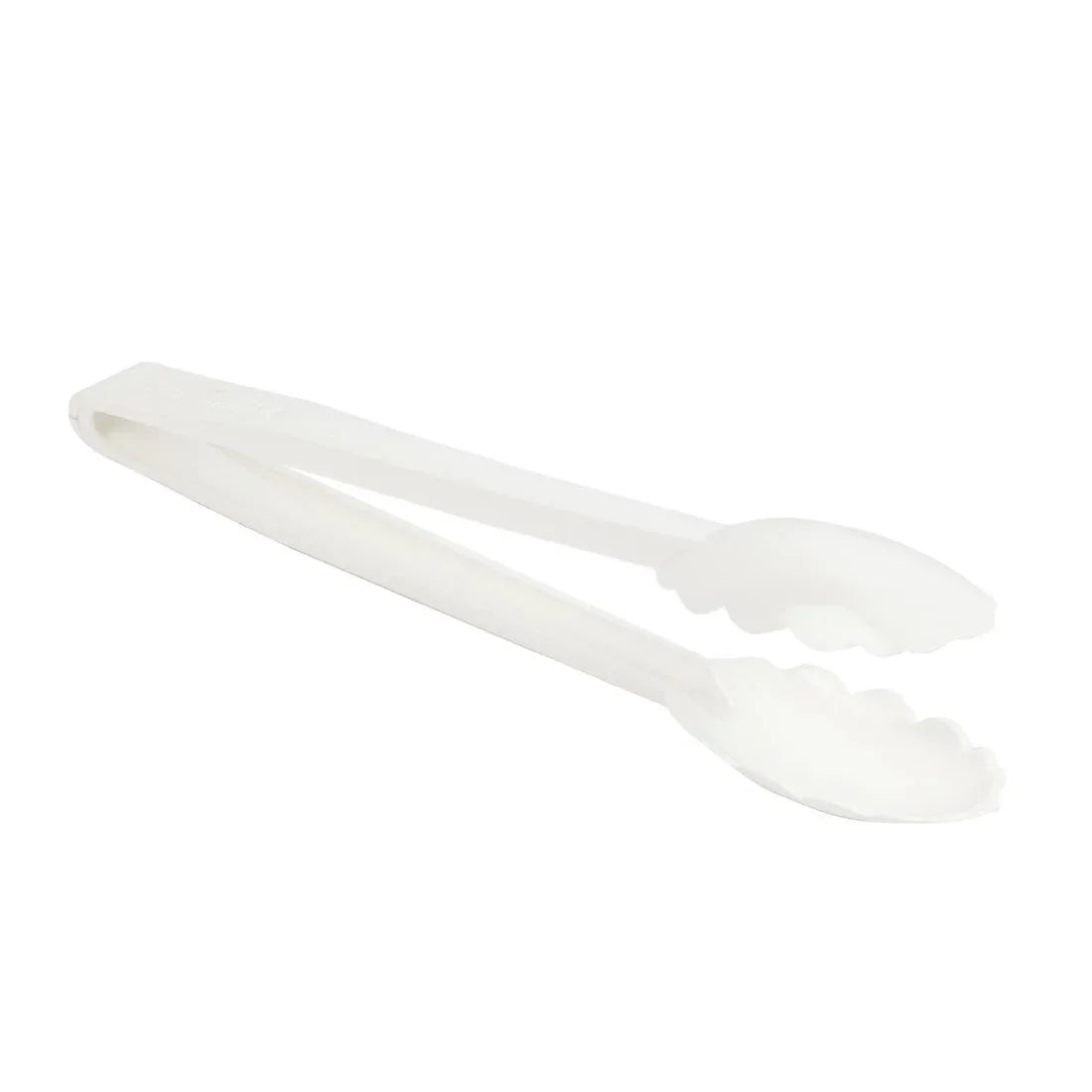 DR320 Matfer Bourgeat Exoglass Tongs White 12" - JD Catering Equipment Solutions Ltd