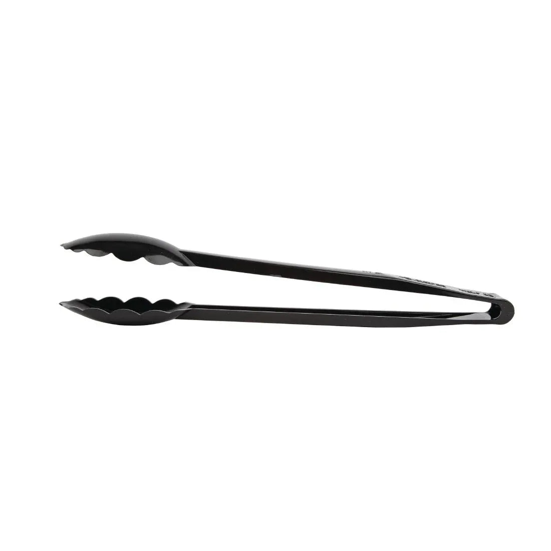 DR321 Matfer Bourgeat Exoglass Tongs Black 12" - JD Catering Equipment Solutions Ltd