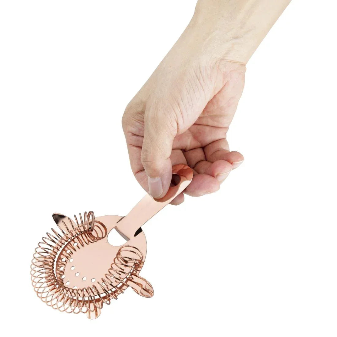 DR600 Olympia Hawthorne Strainer 4 Prong Copper - JD Catering Equipment Solutions Ltd