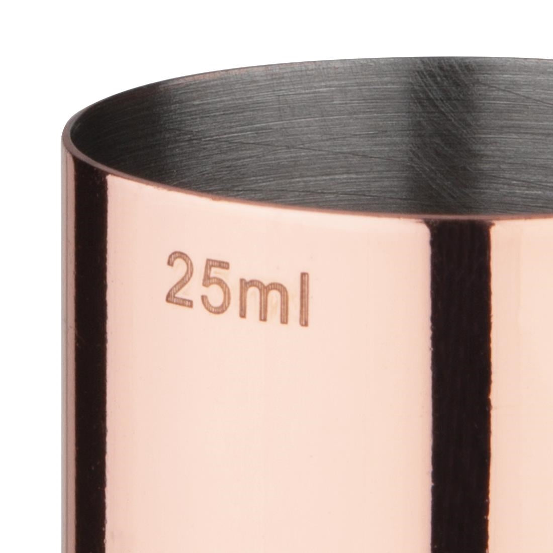 DR604 Olympia 25ml Spirit Measure Copper